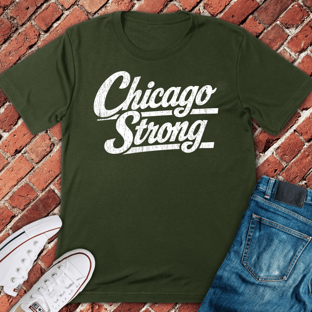 Chicago Strong T-Shirt - Graphic Tee - Gift for Chicago Lovers - Unisex