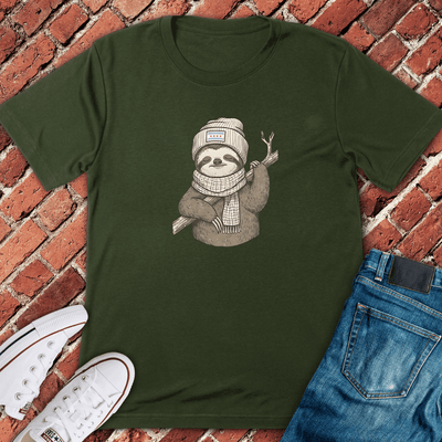 Cozy Sloth Vibes T-Shirt - Chicago Graphic Tee - Gift for Chicago Lovers - Unisex