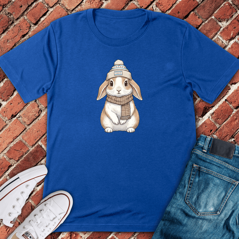 Chicago Cozy Bunny T-Shirt - Graphic Tee - Gift for Chicago Lovers - Unisex