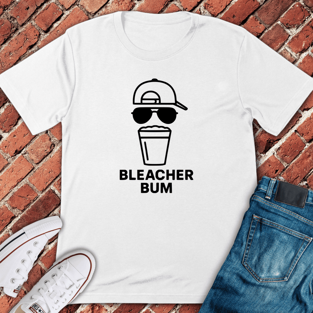 Bleacher Bum Vibe T-Shirt - Chicago Graphic Tee - Gift for Chicago Lovers - Unisex