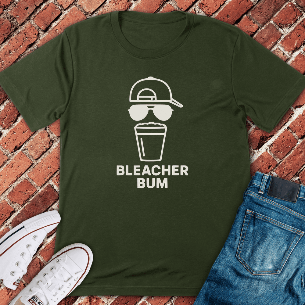 Bleacher Bum Vibe T-Shirt - Chicago Graphic Tee - Gift for Chicago Lovers - Unisex