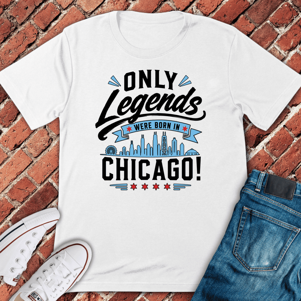 Chi Legends T-Shirt - Graphic Tee - Gift for Chicago Lovers - Unisex