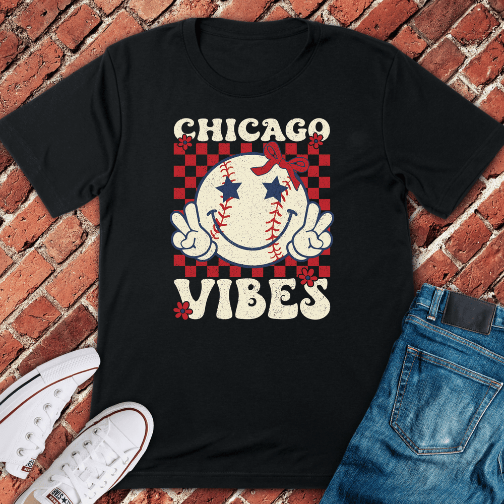 Chicago Vibes T-Shirt - Graphic Tee - Gift for Chicago Lovers - Unisex