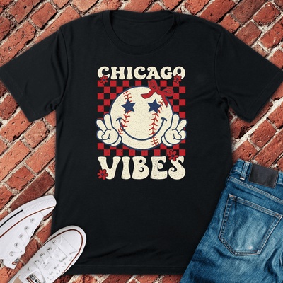Chicago Vibes T-Shirt - Graphic Tee - Gift for Chicago Lovers - Unisex