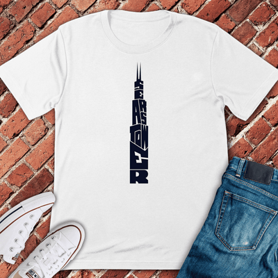 Chicago Tower T-Shirt - Graphic Tee - Gift for Chicago Lovers - Unisex