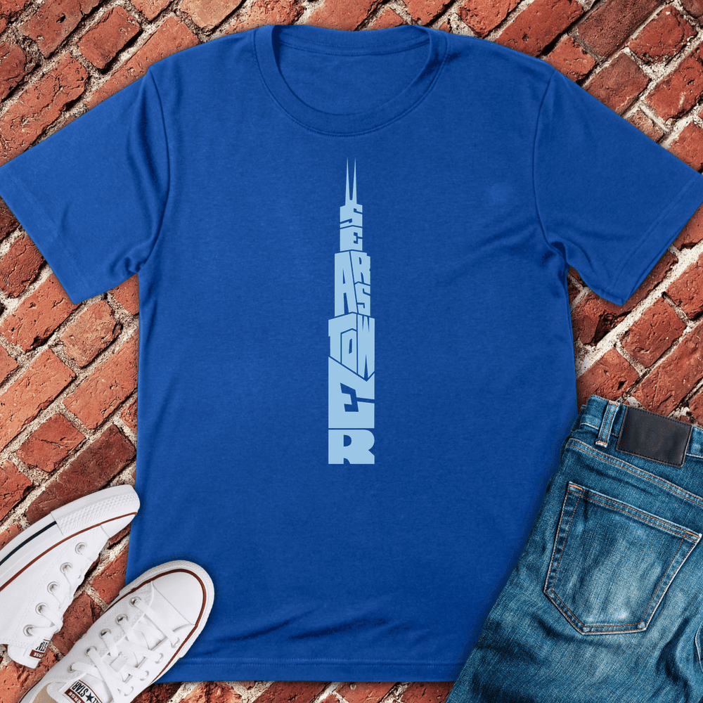 Chicago Tower T-Shirt - Graphic Tee - Gift for Chicago Lovers - Unisex