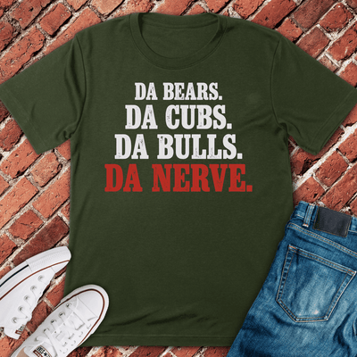 Da Nerve Chicago T-Shirt - Graphic Tee - Gift for Chicago Lovers - Unisex