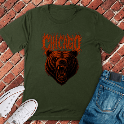 Fierce Chicago T-Shirt - Graphic Tee - Gift for Chicago Lovers - Unisex