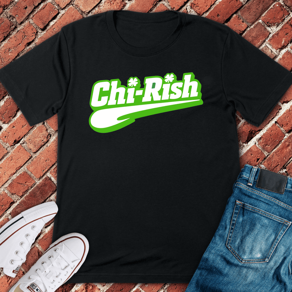 Chi Rish Script T-Shirt - Graphic Tee - Gift for Chicago Lovers - Unisex