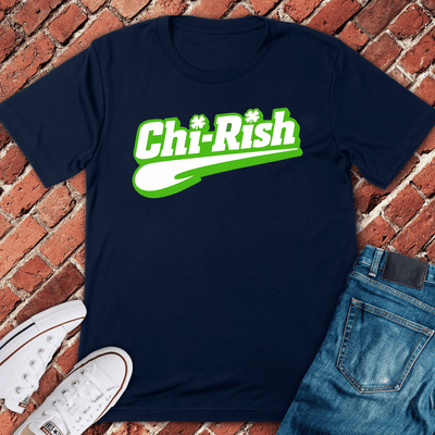 Chi Rish Script T-Shirt - Graphic Tee - Gift for Chicago Lovers - Unisex
