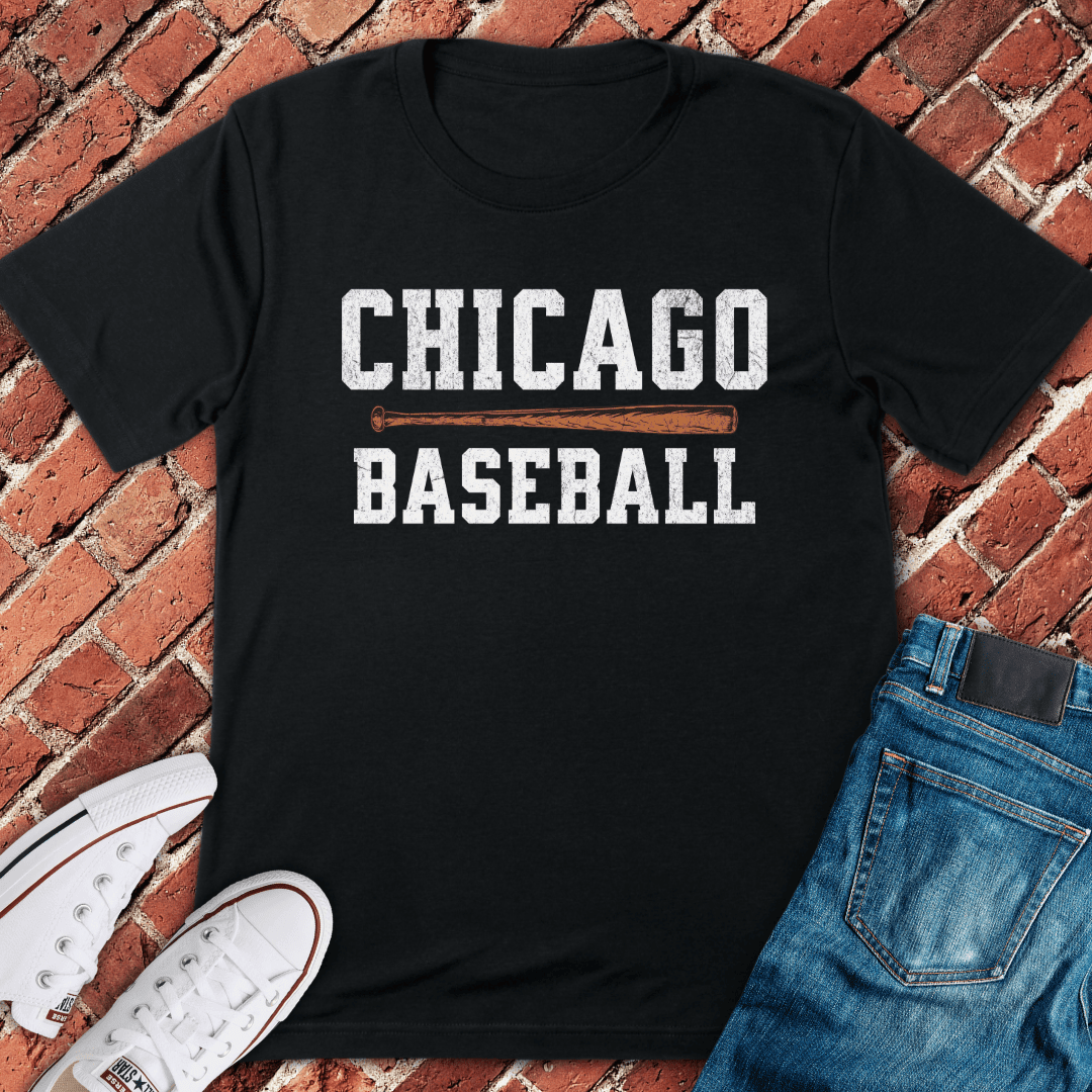 Chicago Baseball T-Shirt - Graphic Tee - Gift for Chicago Lovers - Unisex