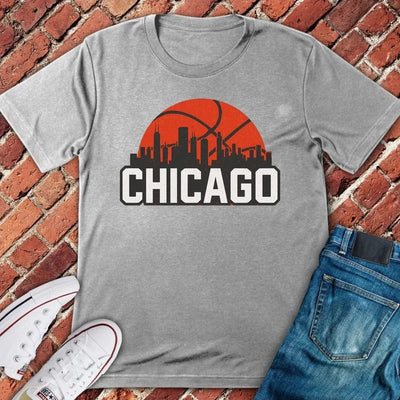 Chicago Basketball T-Shirt - Graphic Tee - Gift for Chicago Lovers - Unisex