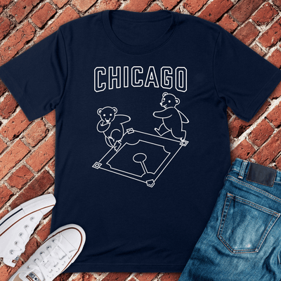 Chicago Bear Jig T-Shirt - Graphic Tee - Gift for Chicago Lovers - Unisex