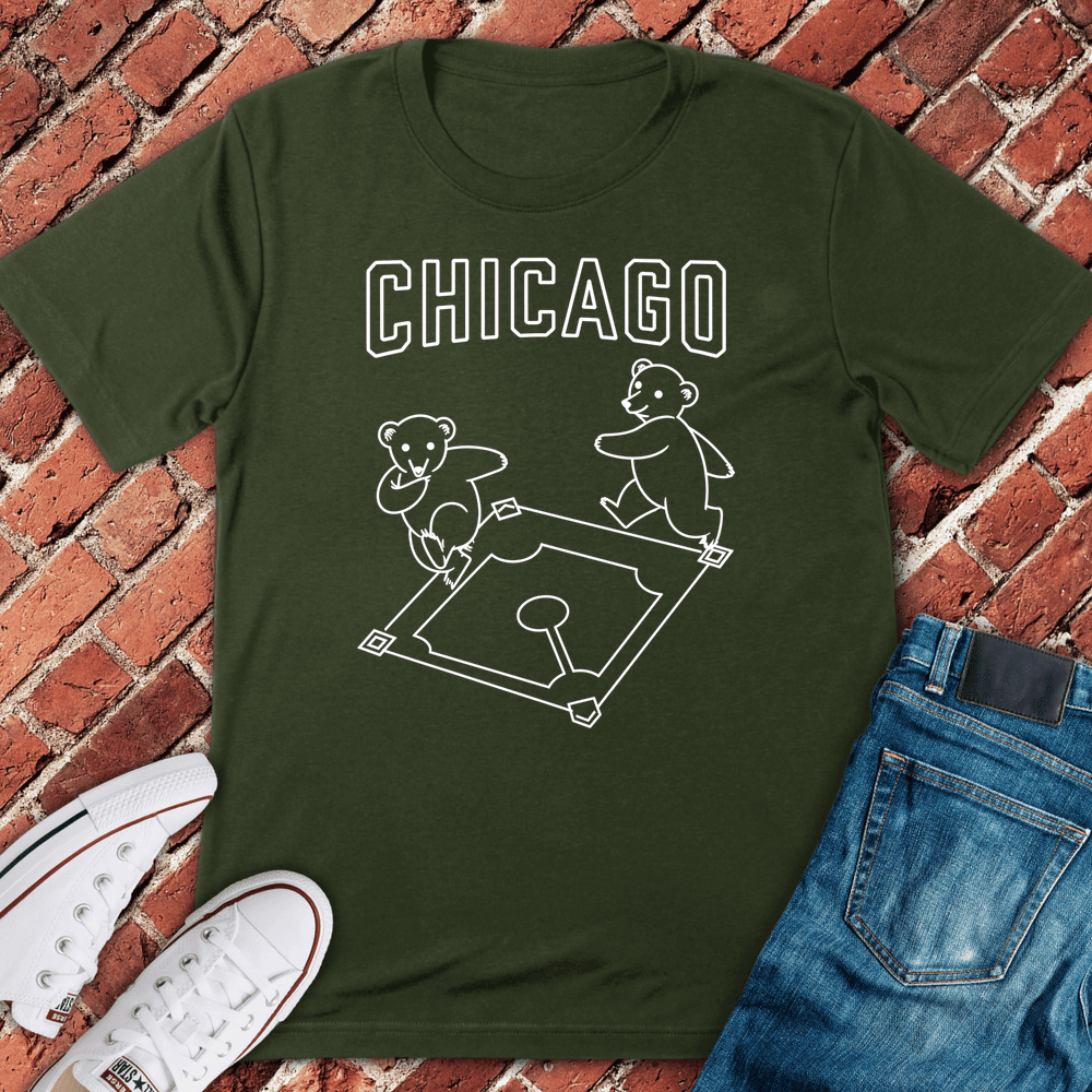 Chicago Bear Jig T-Shirt - Graphic Tee - Gift for Chicago Lovers - Unisex