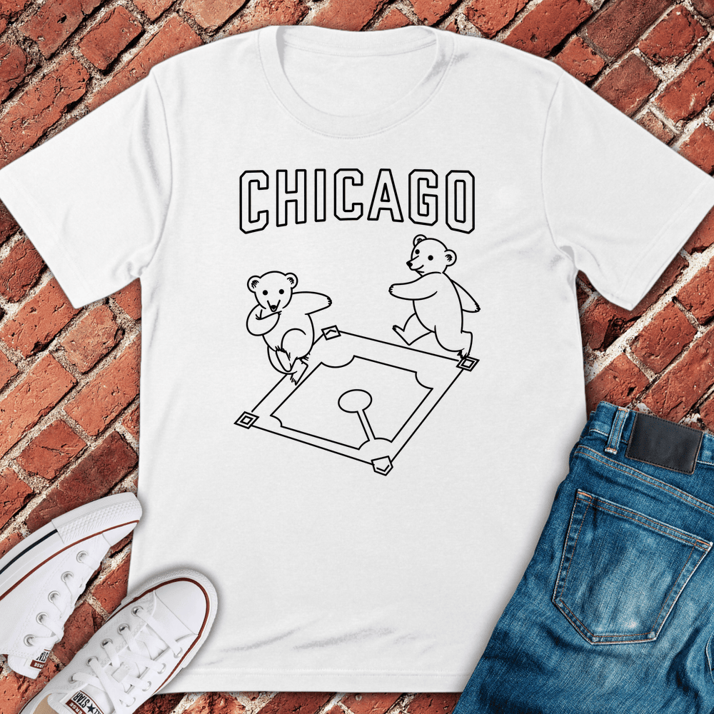 Chicago Bear Jig T-Shirt - Graphic Tee - Gift for Chicago Lovers - Unisex