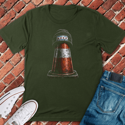 Beanie Barrel T-Shirt - Chicago Graphic Tee - Gift for Chicago Lovers - Unisex