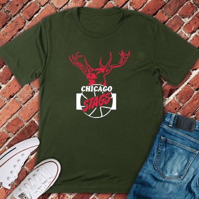 Chicago Stags T-Shirt - Graphic Tee - Gift for Chicago Lovers - Unisex