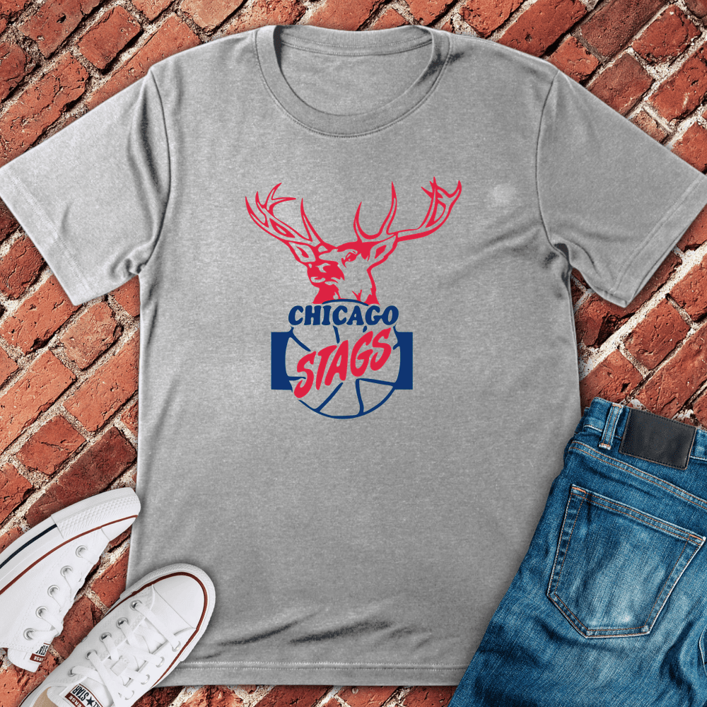 Chicago Stags T-Shirt - Graphic Tee - Gift for Chicago Lovers - Unisex