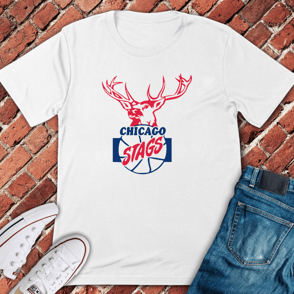 Chicago Stags T-Shirt - Graphic Tee - Gift for Chicago Lovers - Unisex