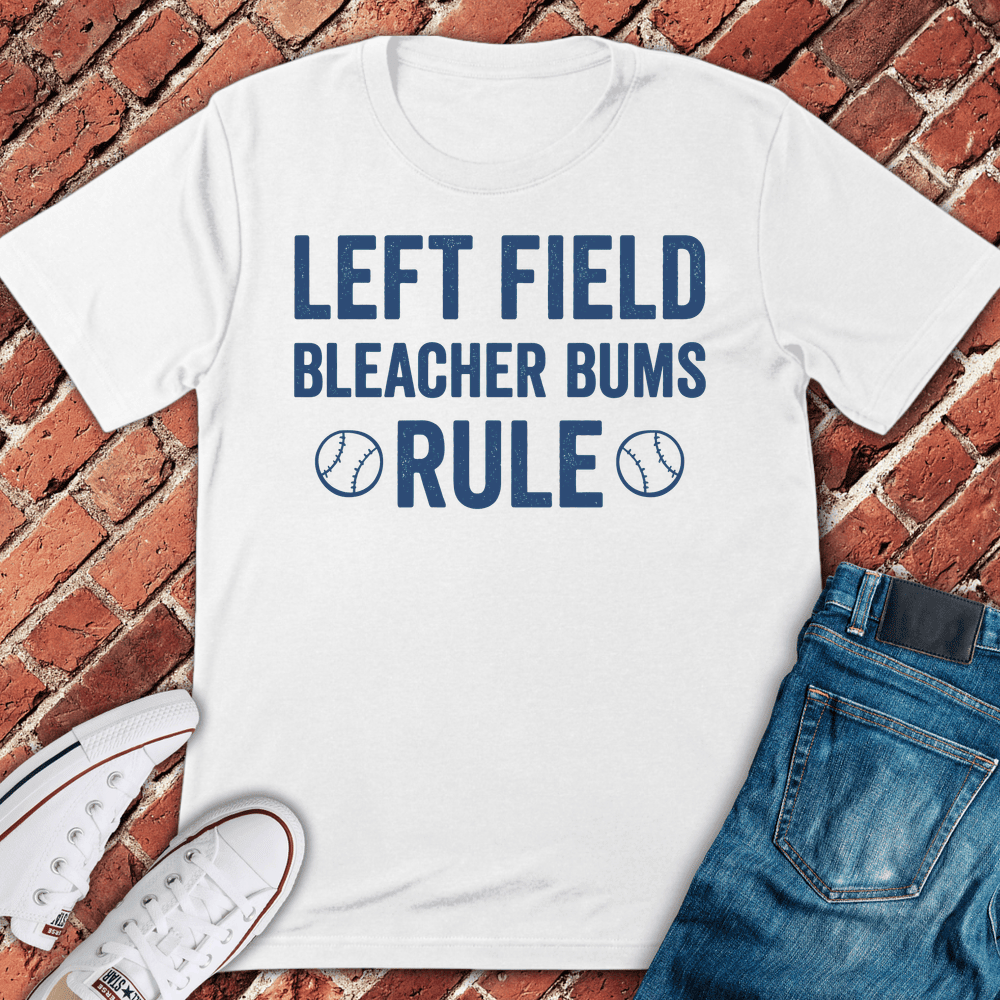 Bleacher Bums Rule T-Shirt - Chicago Graphic Tee - Gift for Chicago Lovers - Unisex