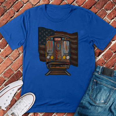 Chi Train 250 T-Shirt - Graphic Tee - Gift for Chicago Lovers - Unisex