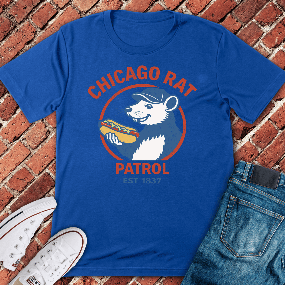 Chicago Rat Patrol T-Shirt - Graphic Tee - Gift for Chicago Lovers - Unisex