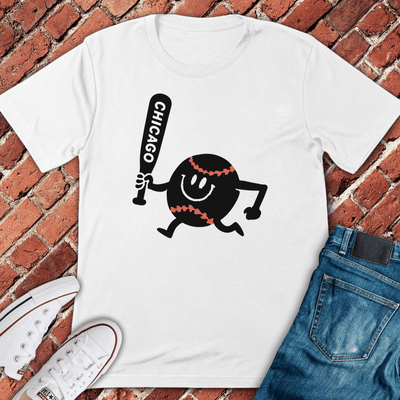 Chicago Slugger T-Shirt - Graphic Tee - Gift for Chicago Lovers - Unisex