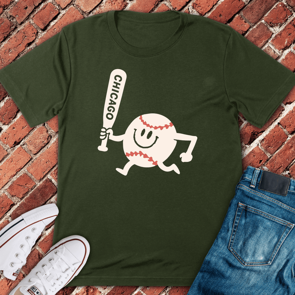 Chicago Slugger T-Shirt - Graphic Tee - Gift for Chicago Lovers - Unisex