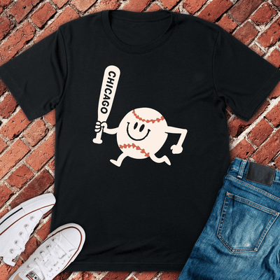 Chicago Slugger T-Shirt - Graphic Tee - Gift for Chicago Lovers - Unisex