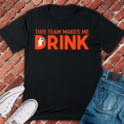 Drinking For Team T-Shirt - Chicago Graphic Tee - Gift for Chicago Lovers - Unisex