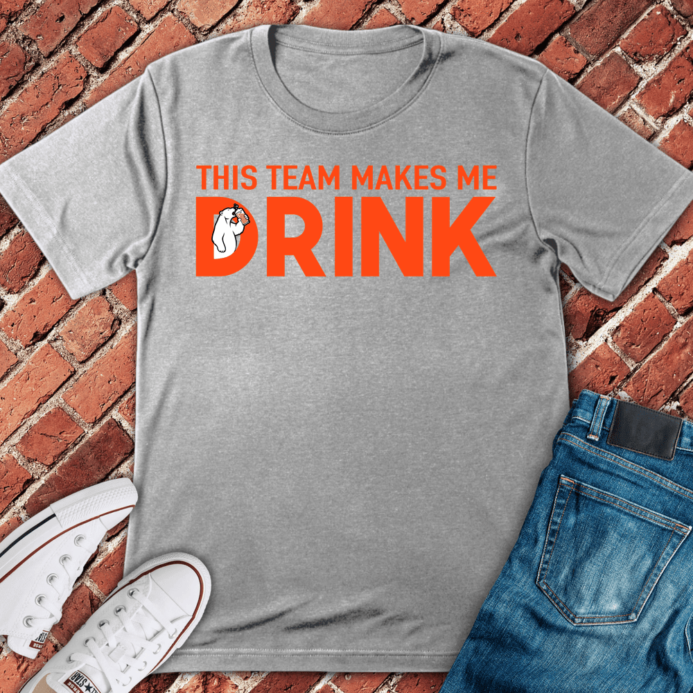 Drinking For Team T-Shirt - Chicago Graphic Tee - Gift for Chicago Lovers - Unisex