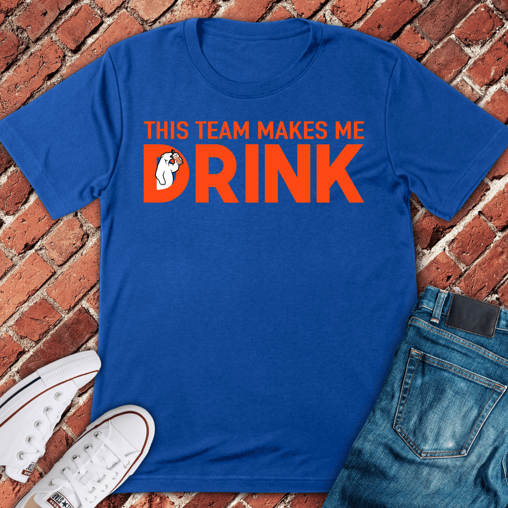 Drinking For Team T-Shirt - Chicago Graphic Tee - Gift for Chicago Lovers - Unisex