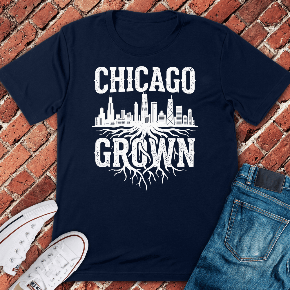 Chicago Grown T-Shirt - Graphic Tee - Gift for Chicago Lovers - Unisex