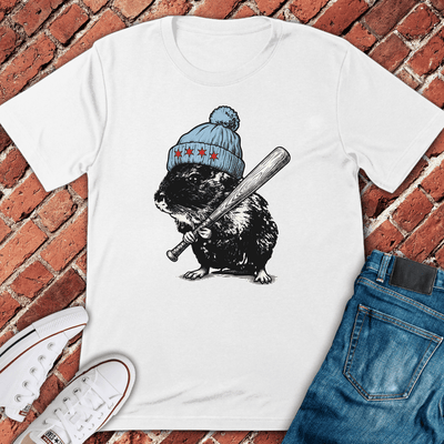 Chi Hog Slugger T-Shirt - Graphic Tee - Gift for Chicago Lovers - Unisex