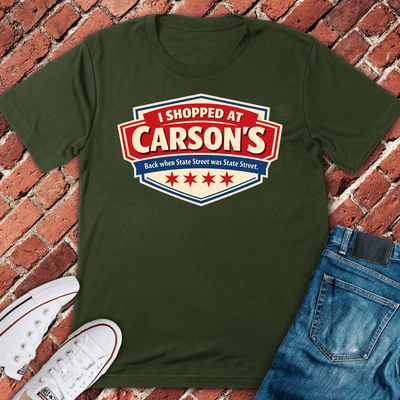 Carsons State St T-Shirt - Chicago Graphic Tee - Gift for Chicago Lovers - Unisex