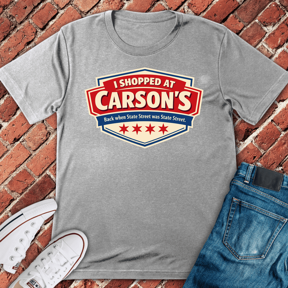 Carsons State St T-Shirt - Chicago Graphic Tee - Gift for Chicago Lovers - Unisex