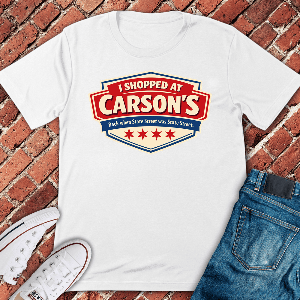 Carsons State St T-Shirt - Chicago Graphic Tee - Gift for Chicago Lovers - Unisex