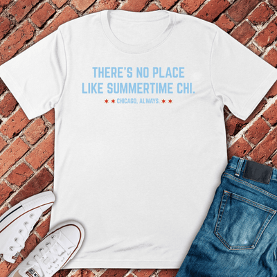 Chicago Summertime T-Shirt - Graphic Tee - Gift for Chicago Lovers - Unisex