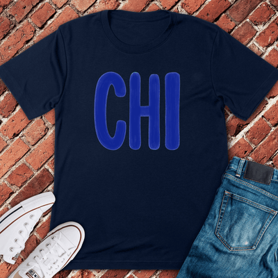 Bold CHI T-Shirt - Graphic Tee - Gift for Chicago Lovers - Unisex