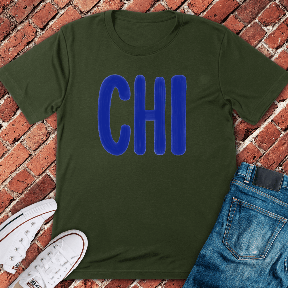 Bold CHI T-Shirt - Graphic Tee - Gift for Chicago Lovers - Unisex