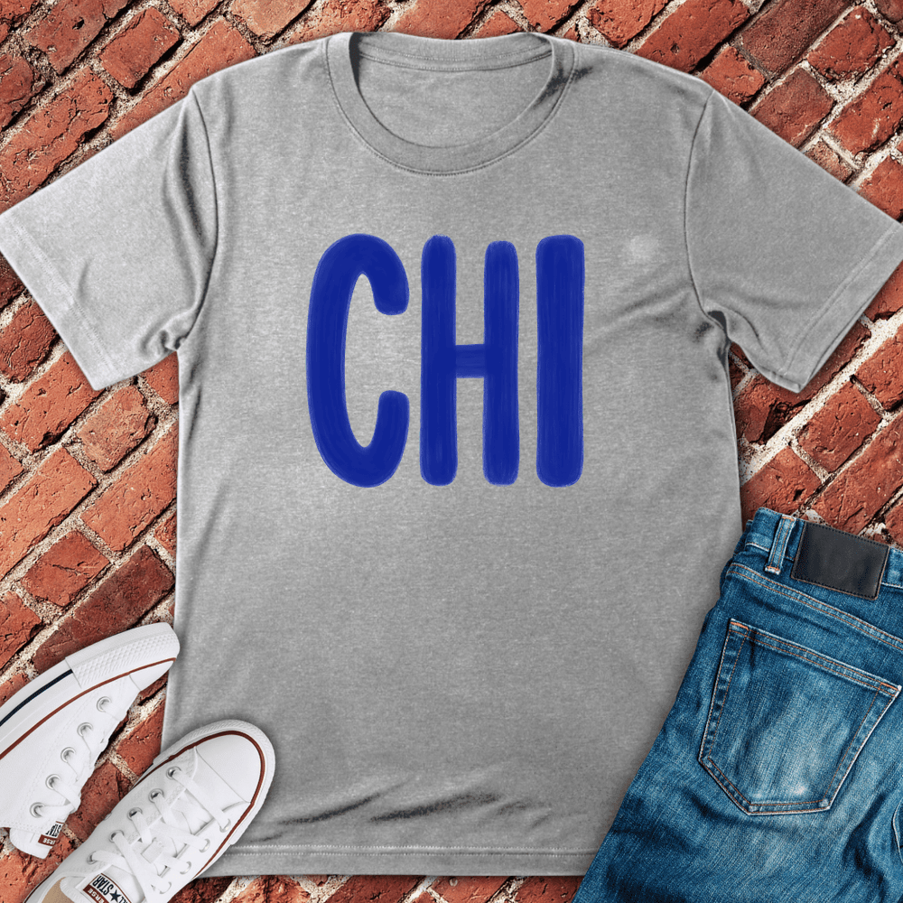 Bold CHI T-Shirt - Graphic Tee - Gift for Chicago Lovers - Unisex