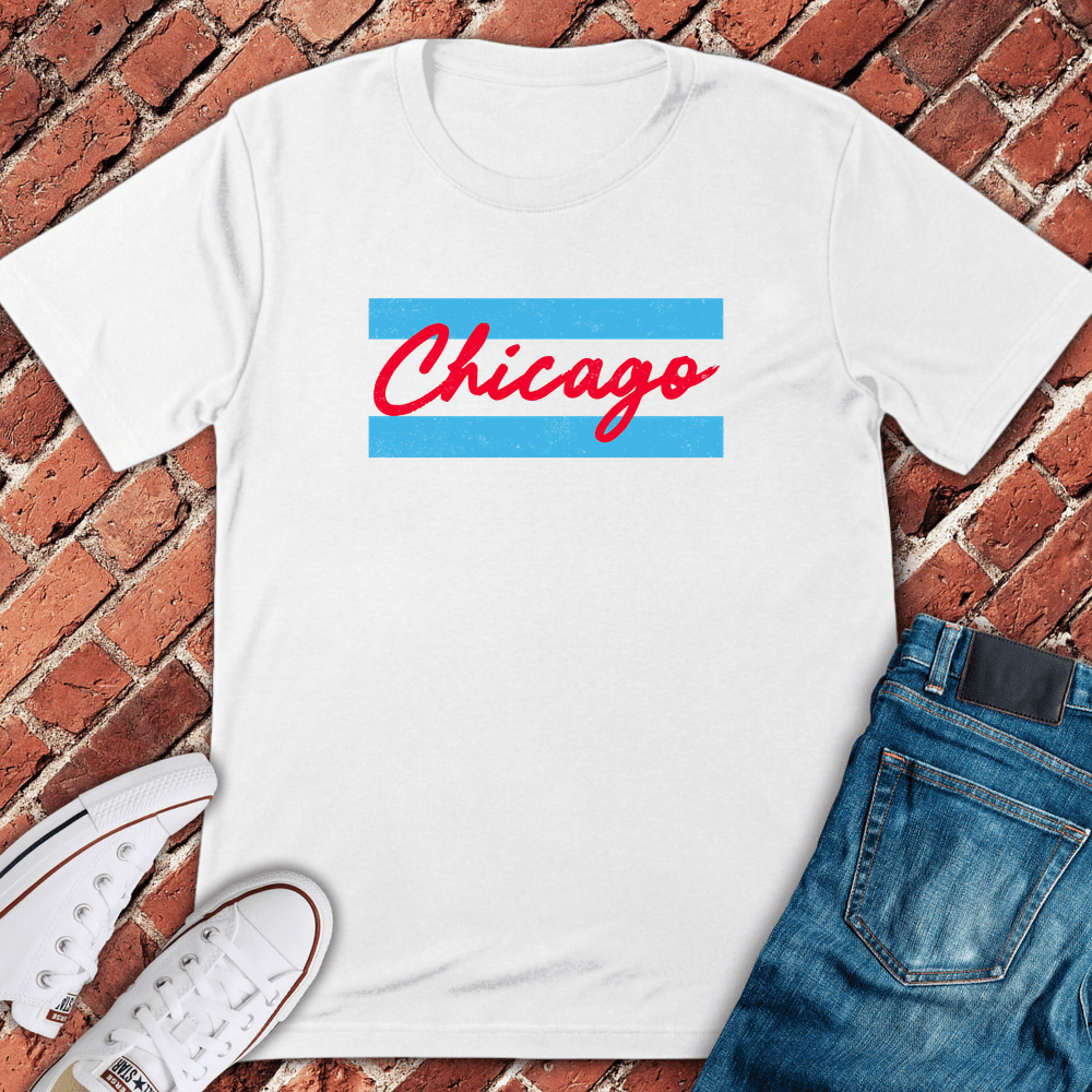 Chicago Brush T-Shirt - Graphic Tee - Gift for Chicago Lovers - Unisex