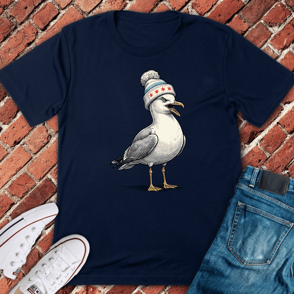 Chicago Gull Patrol T-Shirt - Graphic Tee - Gift for Chicago Lovers - Unisex