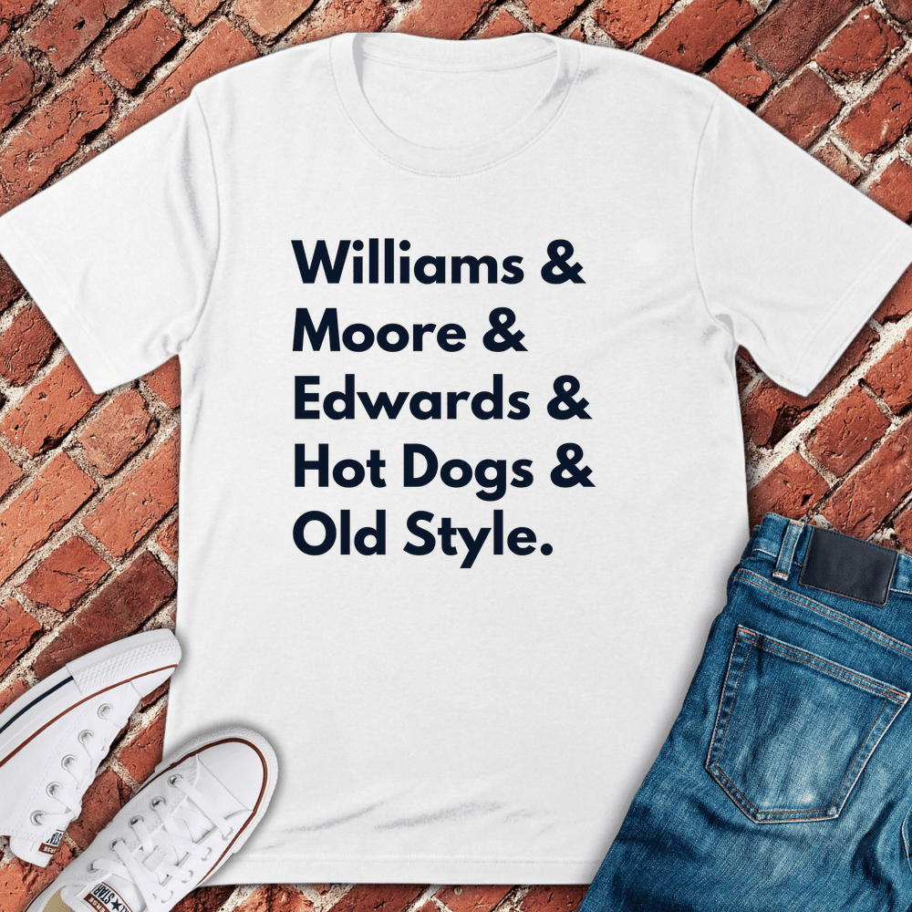 Bear Roll Call T-Shirt - Chicago Graphic Tee - Gift for Chicago Lovers - Unisex