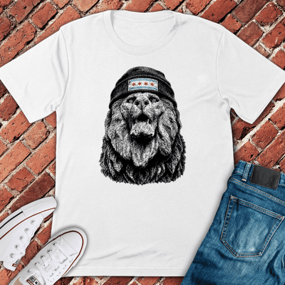 Chi Lion T-Shirt - Graphic Tee - Gift for Chicago Lovers - Unisex