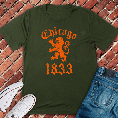 Chicago Lion T-Shirt - Graphic Tee - Gift for Chicago Lovers - Unisex