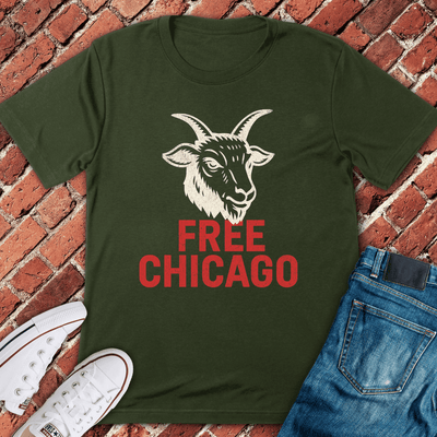 Free Chicago T-Shirt - Graphic Tee - Gift for Chicago Lovers - Unisex
