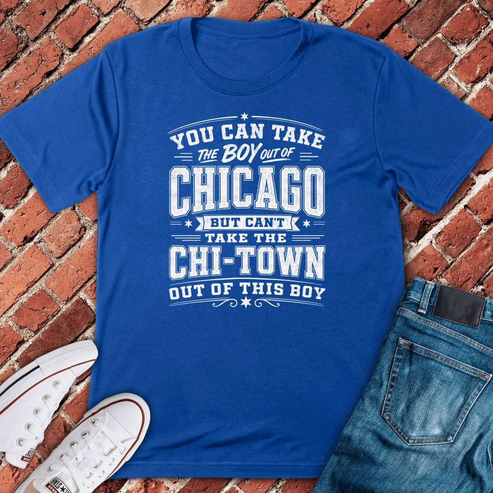 Chi Town Heart T-Shirt - Graphic Tee - Gift for Chicago Lovers - Unisex