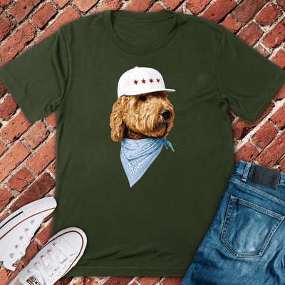 Four Star Pup T-Shirt - Chicago Graphic Tee - Gift for Chicago Lovers - Unisex