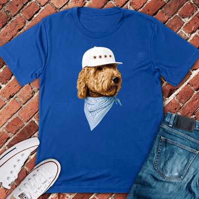 Four Star Pup T-Shirt - Chicago Graphic Tee - Gift for Chicago Lovers - Unisex
